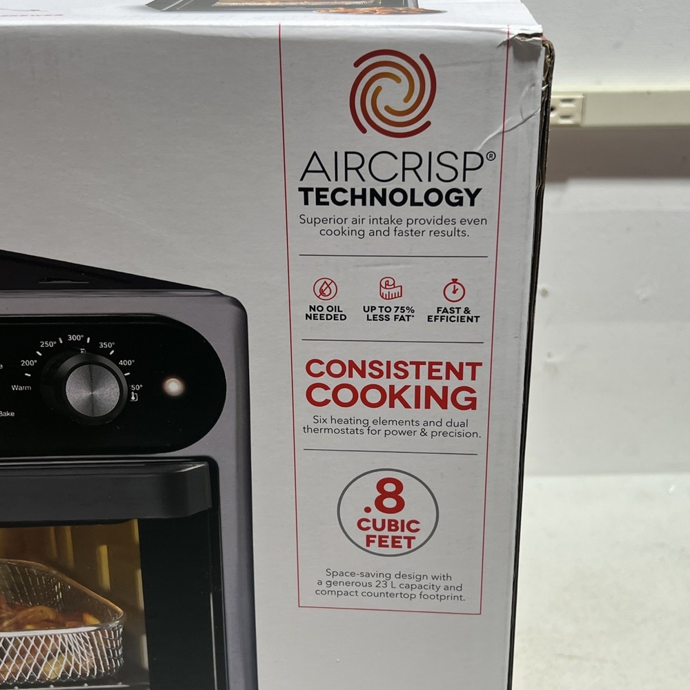 DASH Chef Series 23L - 7 Function Air Fryer Oven - DAFT2350GBGT01 (Graphite)