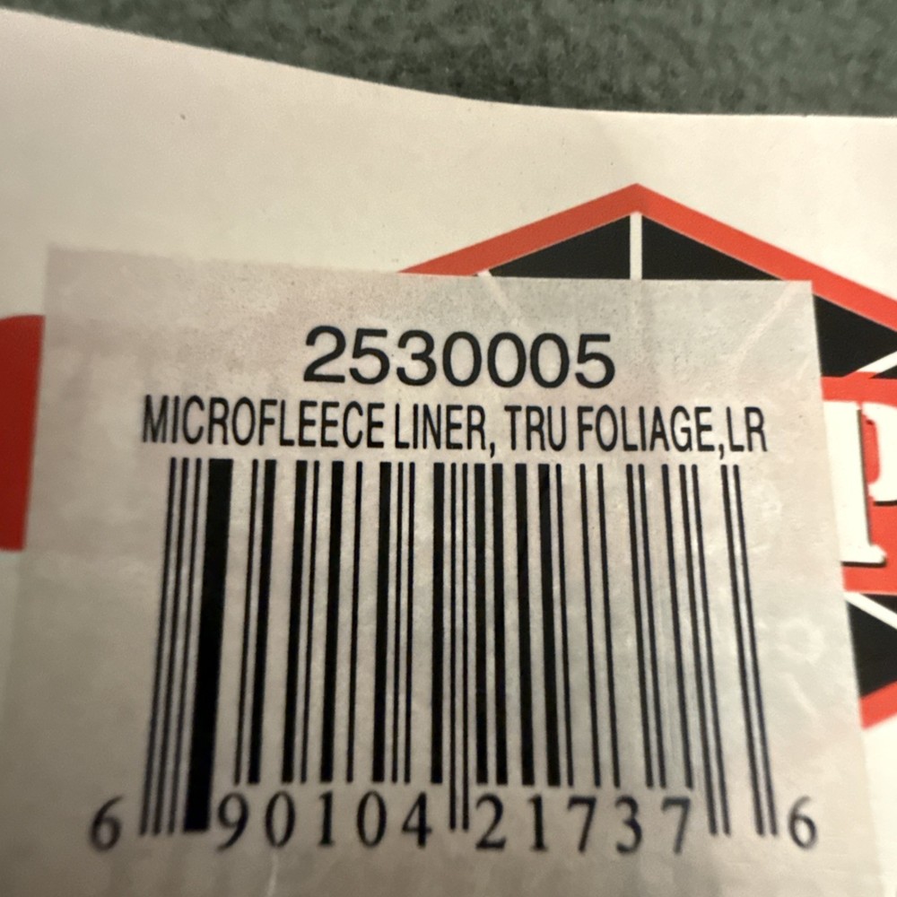 Tru-Spec Olive Drab Microfleece Jacket Liner New With Tags