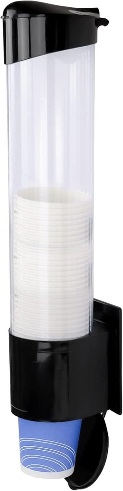 Cup Dispenser, Water Cooler Pull Type Cup Holder Fits 5Oz - 7Oz Cone or Flat Bot