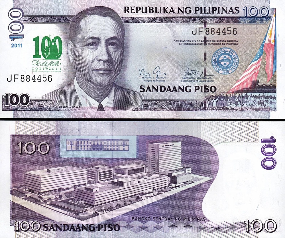 Philippines 6 Pcs SET, 100 Piso 2011 2013, Commemorative , UNC