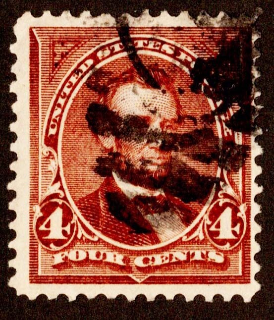 United States Scott 254 Used.