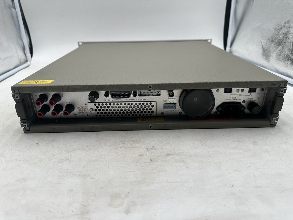 HP 3455A DIGITAL VOLTMETER- Untested, Powers On- Display Works