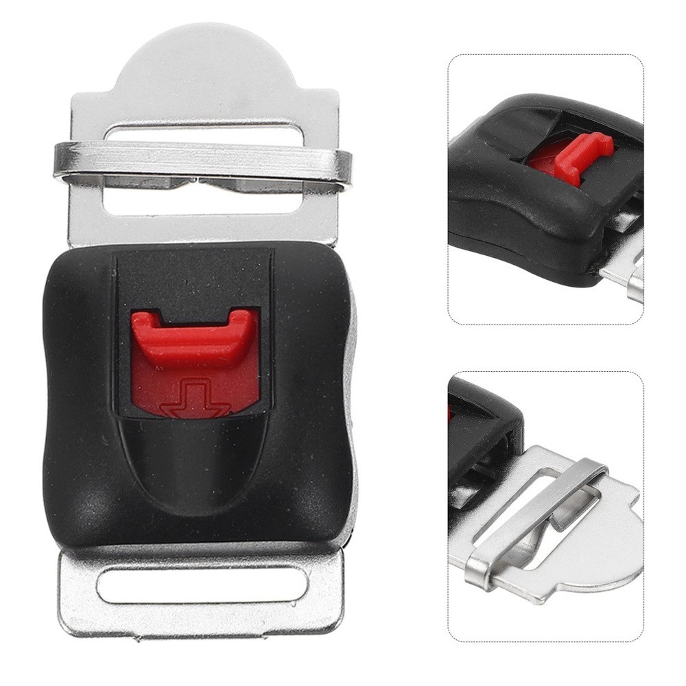 4 Pcs Universal Motorcycle Chin Strap Quick Release Buckle Replacement