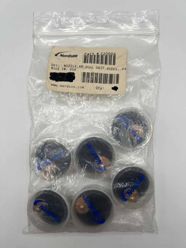 Nordson 6pc 220004 .016 Nozzle Tip