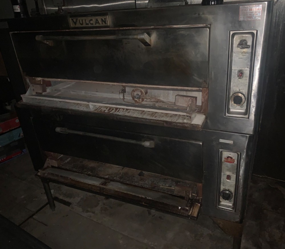 vulcan gas pizza oven