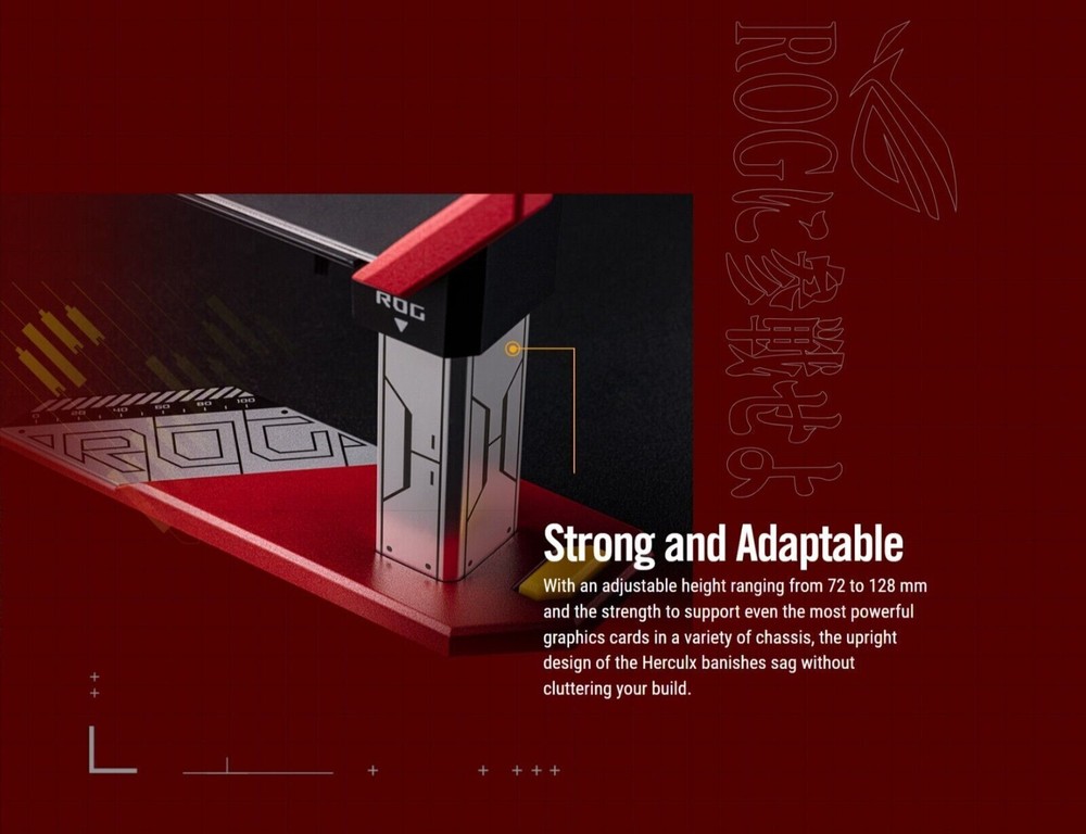 Original ASUS ROG Herculx EVA-02 Edition Graphics Card Holder XH01