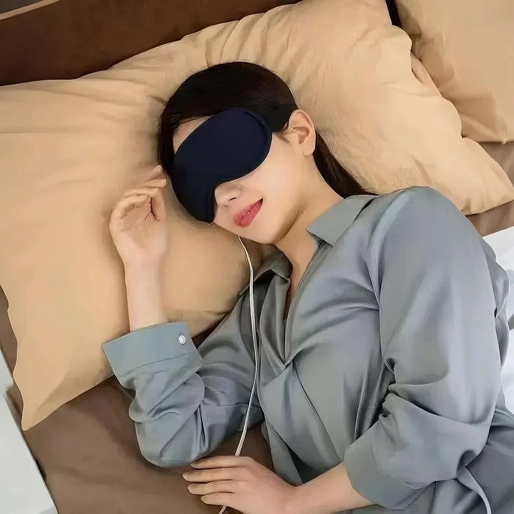4 Pack Silky Sleep Mask Eye Covers Satin Blindfold with Adjustable Strap