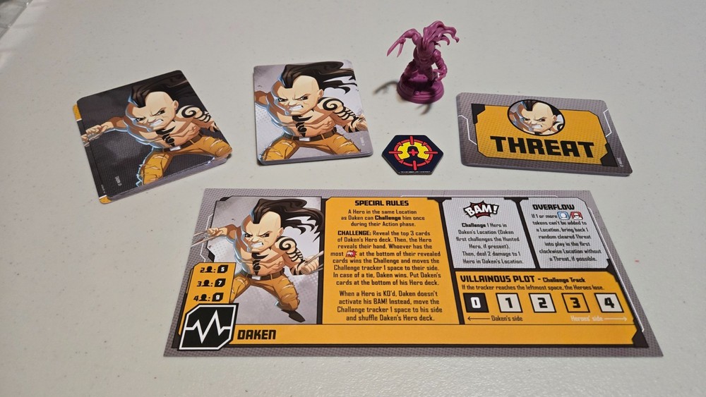 Marvel United Multiverse Kickstarter Promo Daken