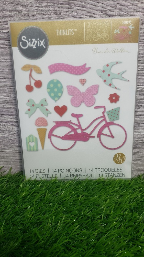 Sizzix- Die Cut Thinlits WHIMSY & DELIGHT 560695 Brenda Walton READ