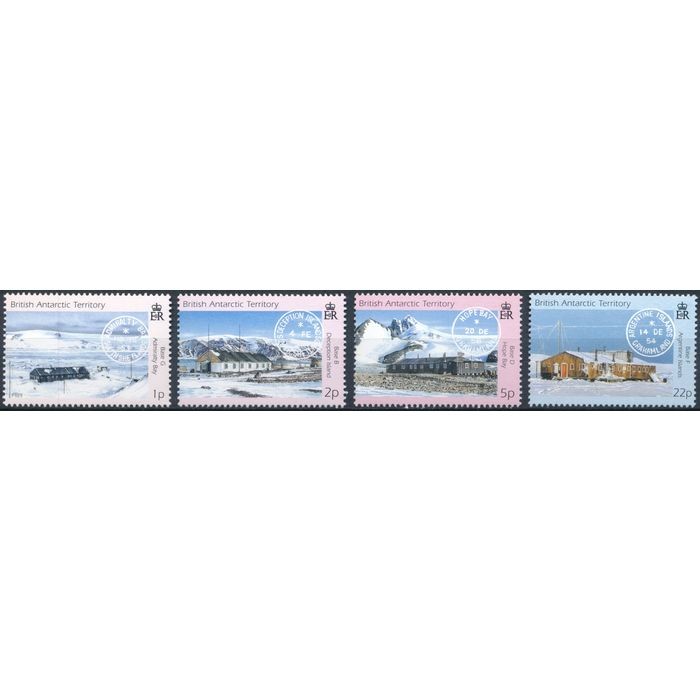 Research Stations: 4 Values - BAT 2003 - MNH - SG 377/80