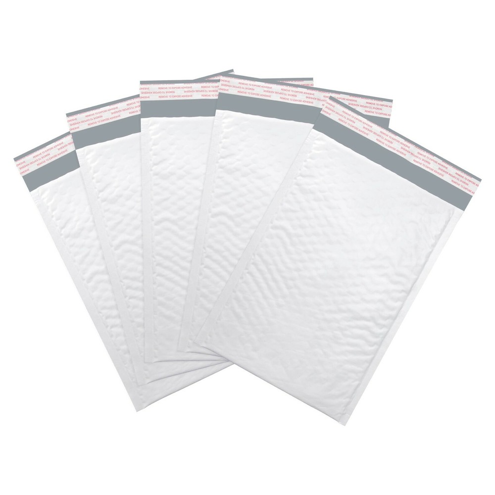 KSK Packaging 6.25" x 9" Poly Bubble Mailers Padded Envelopes