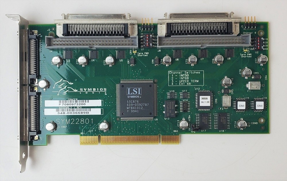 LSI Logic SYM22801 PCI Card