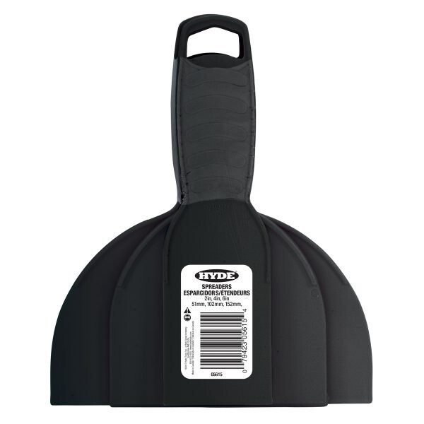 Hyde Tools - Plastic Scraper Combo Pack - 2", 4", 6" #05615