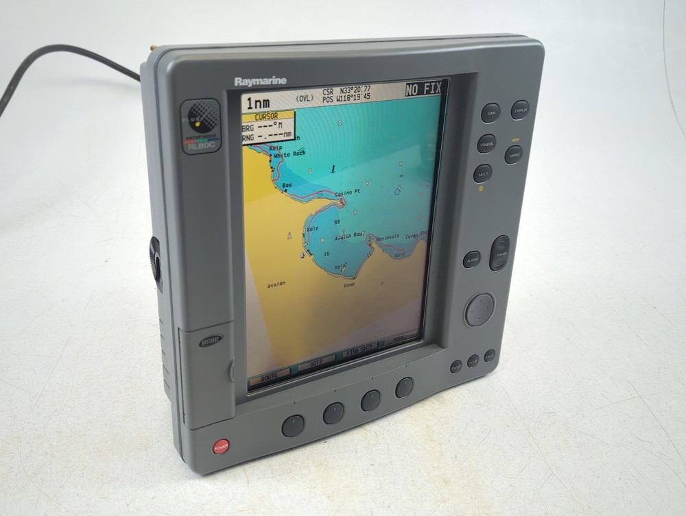 Raymarine RL80C Plus RL80CRC Pathfinder 10" Color Radar MFD Chartplotter Display