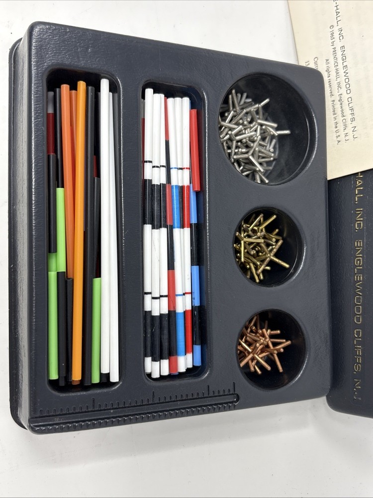 Vintage 1975 Prentice Hall Framework Molecular Models Kit Chemistry Science