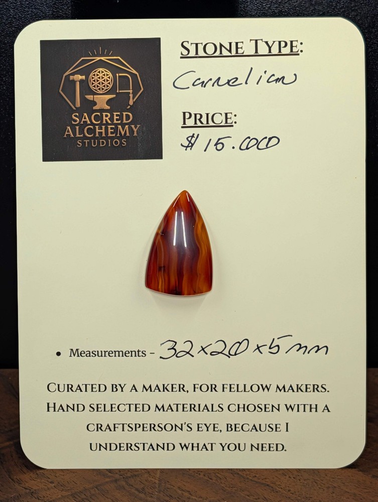 Carnelian - Morocco - 1 pc Cabochon