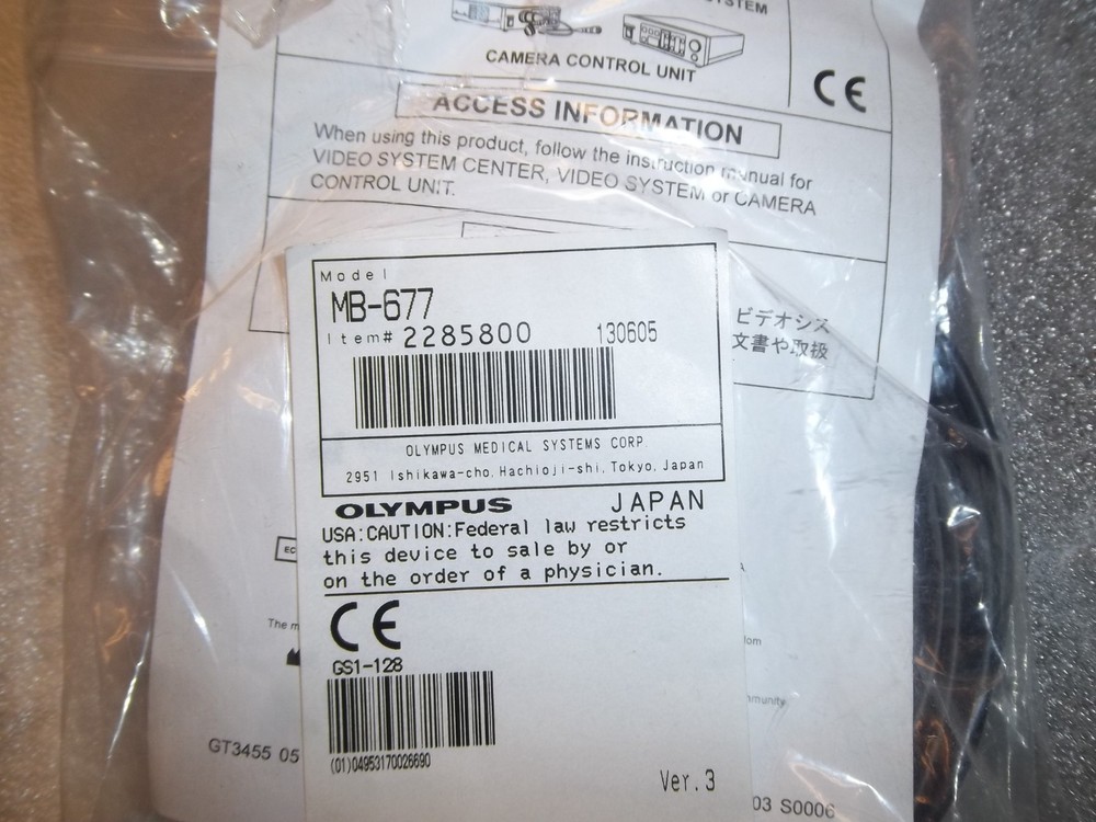 WHOLESALE OLYMPUS MB-677 VIDEO SYSTEM CABLE (b-1)