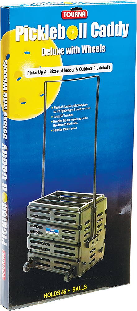 TOURNA Pickleball Deluxe Caddy with Wheels