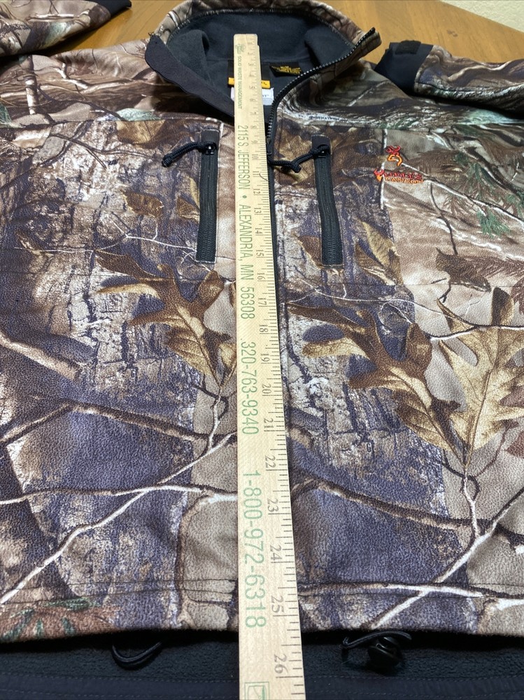 Mens BROWING Hell's Canyon ODORSMART Realtree Softshell Jacket M