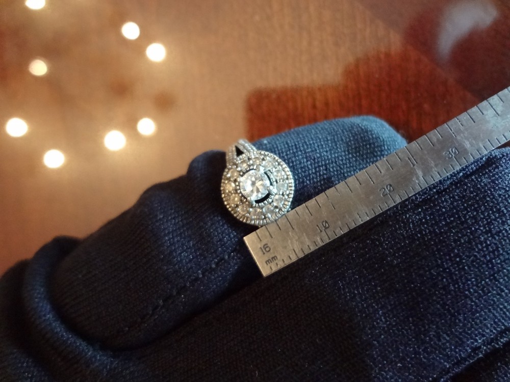 #61--VINTAGE ATI STERLING SILVER RING--925--SIZE-6--