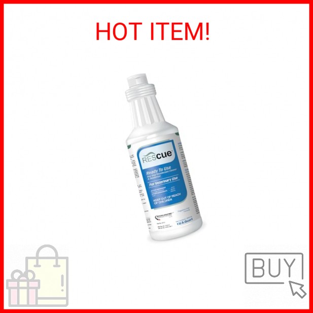 REScue One-Step Ready-to-Use Disinfectant Cleaner & Deodorizer – For Veterinary