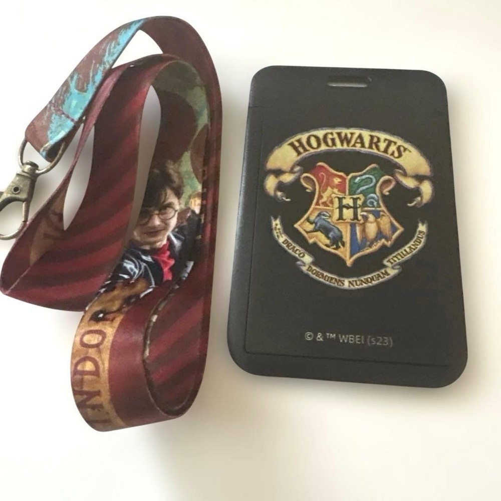 Harry Potter Keychain Pass Case Employee ID with Strap