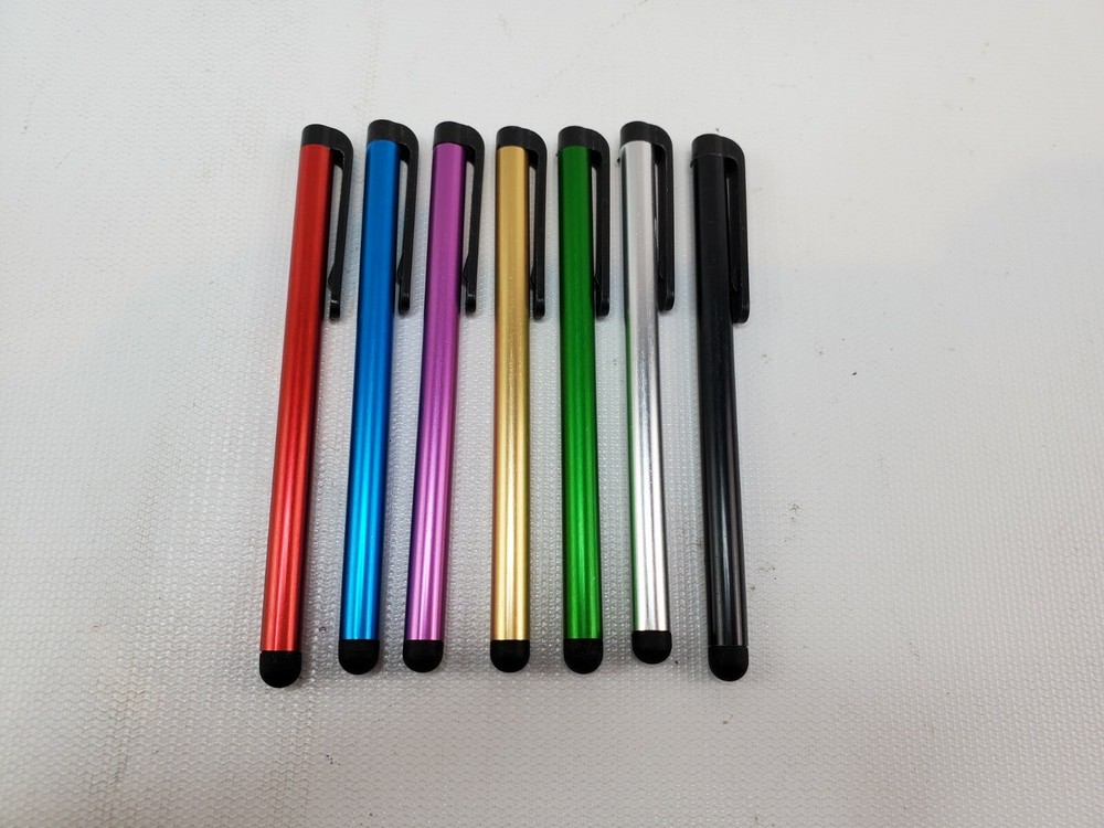 5 Pack Stylus for Android or iPhone touchscreen - Tablet - Various colors - New