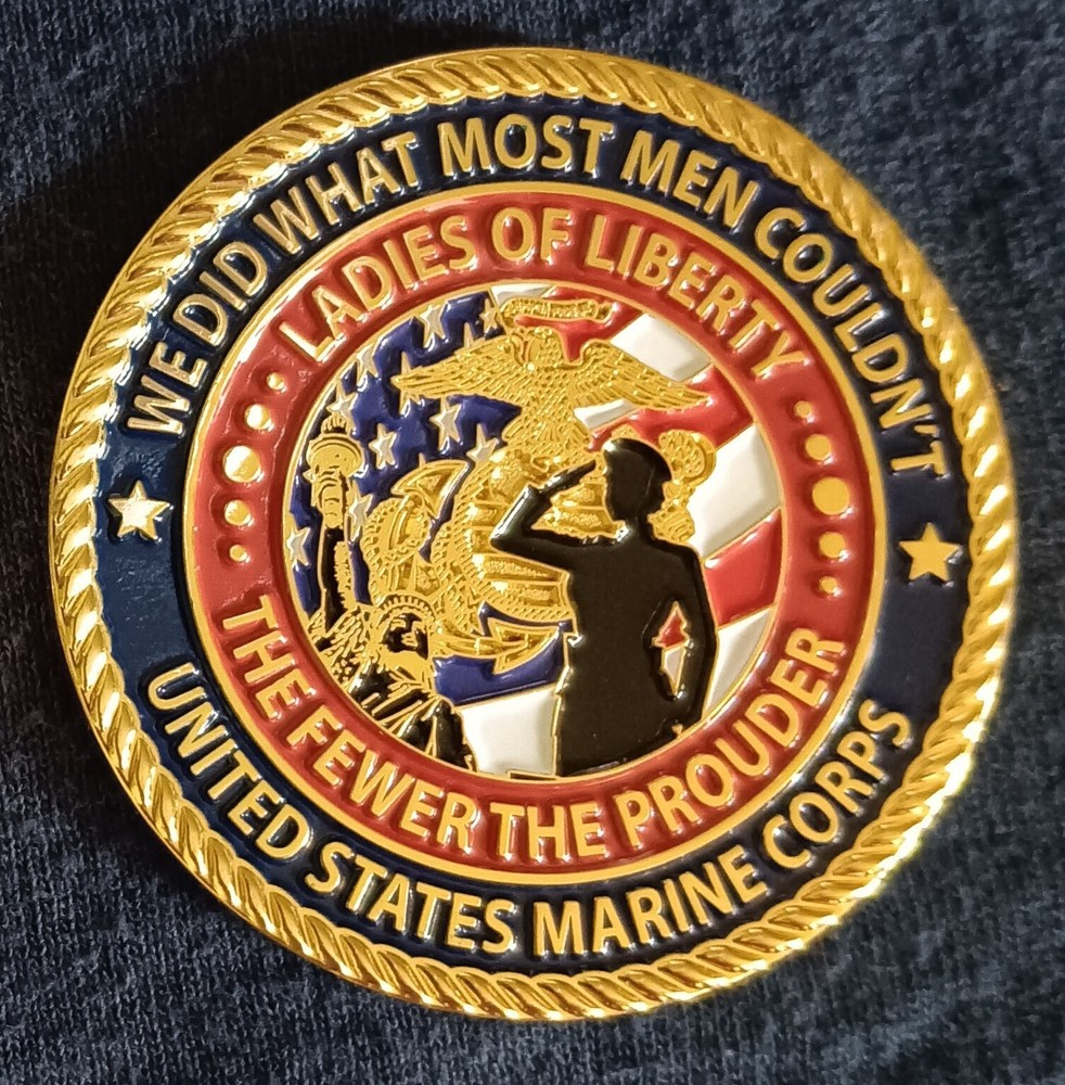 Marine Womens Challenge Coin