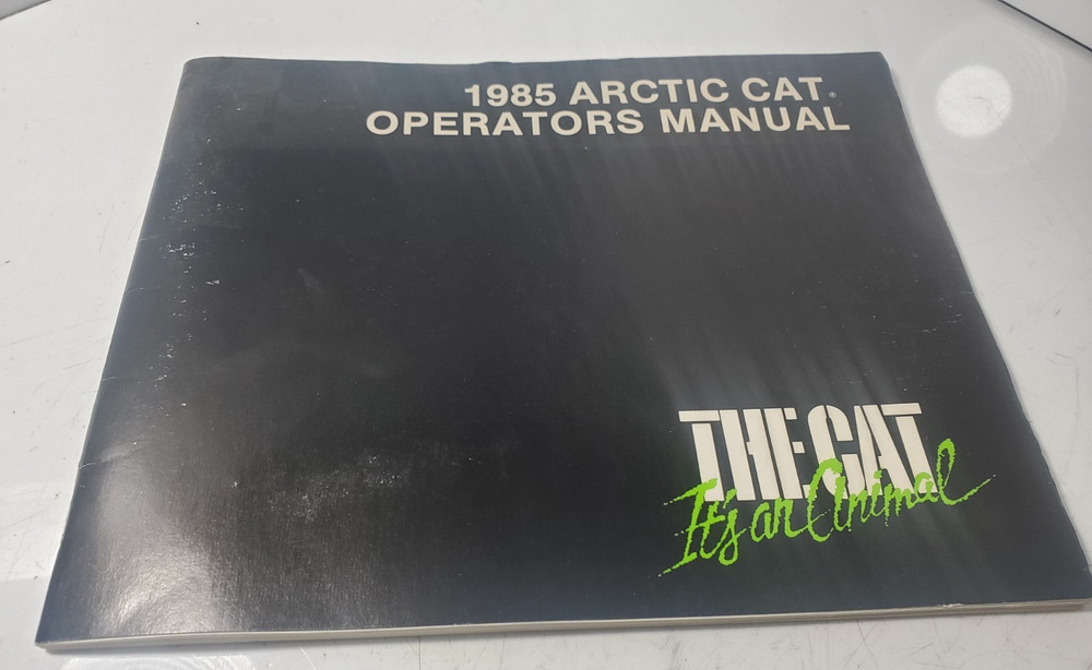 1985 Arctic Cat Operator's Manual No. 2254-309
