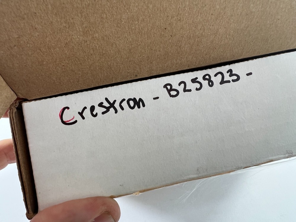 Crestron 4-Button Keypad Switch – Bronze with Bezel and LEDs