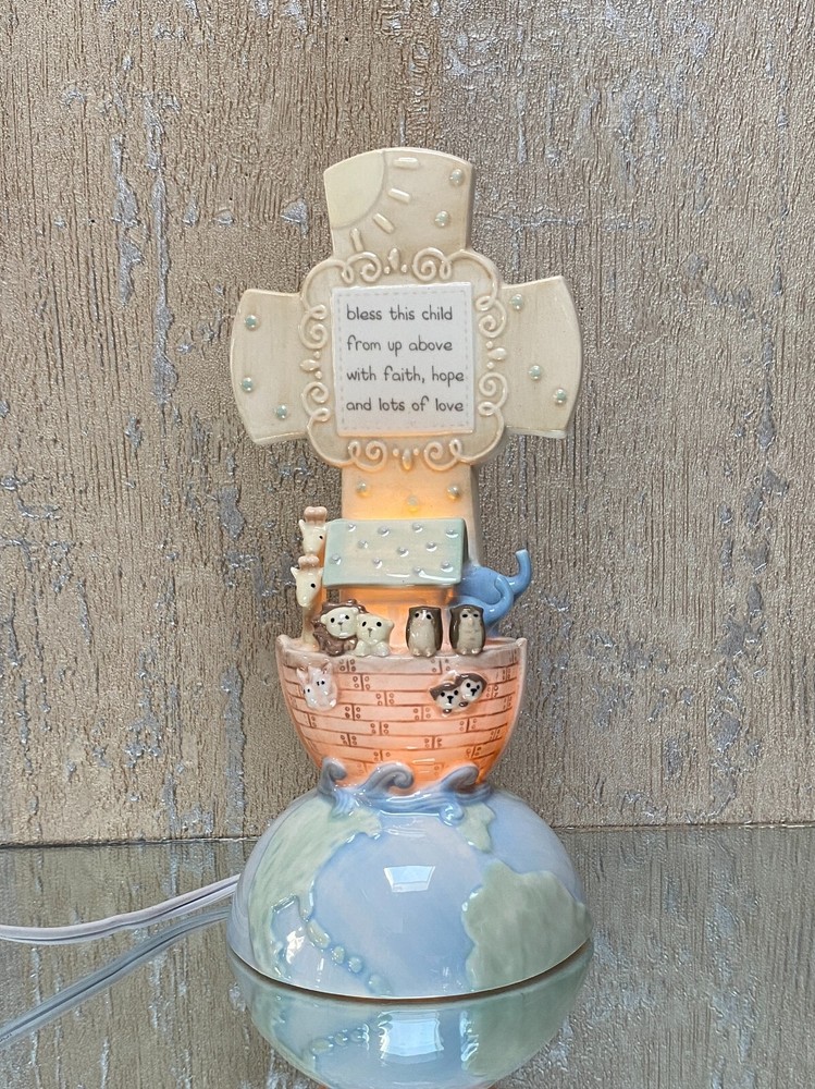 Porcelain Blessings Noah's Ark Night Light