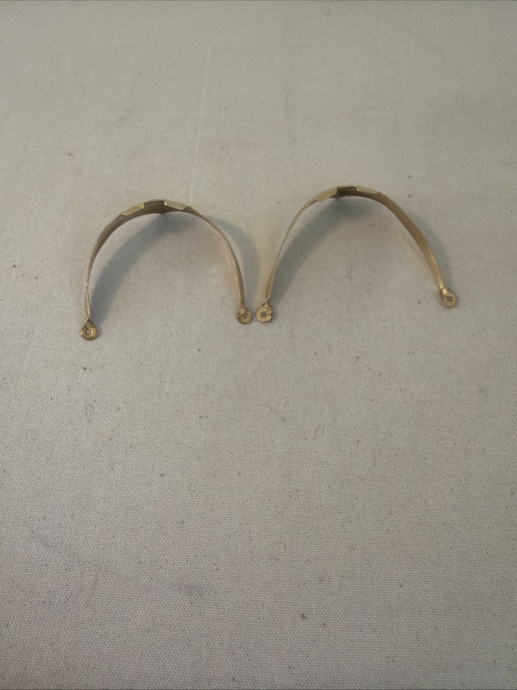 Gold Tone Solid Heel Cap NEW