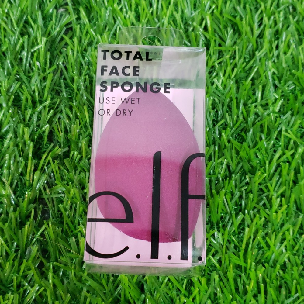 5 Piece ELF Bundle - 3 Brushes - 1 Face Sponge - 1 Sharpener