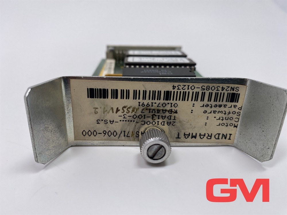 Indramat Programming Module AS171/006-000 Software HSS1V1.2