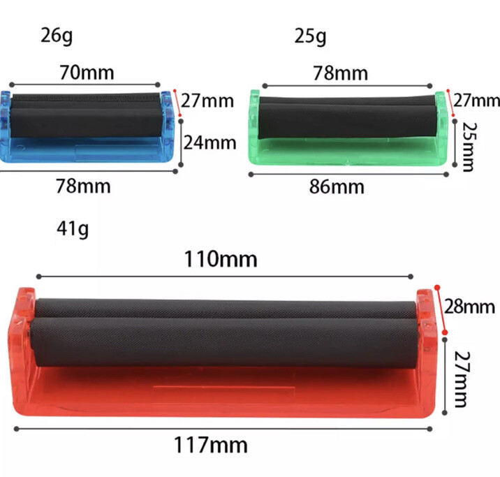 78mm Plastic RYO Cigarette Rolling Machine Hand Roller Maker DIY