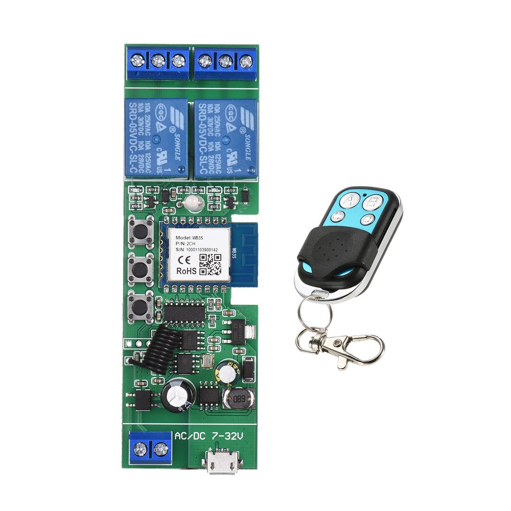 1 Pack Smart Wifi Switch Module Remote Control For Home ZTDC