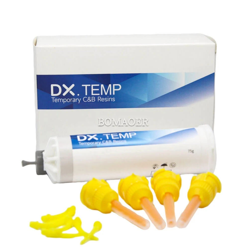 DX.TEMP 75g Temporary Crown Resin, Multi-Purpose Bridge Fabrication Material