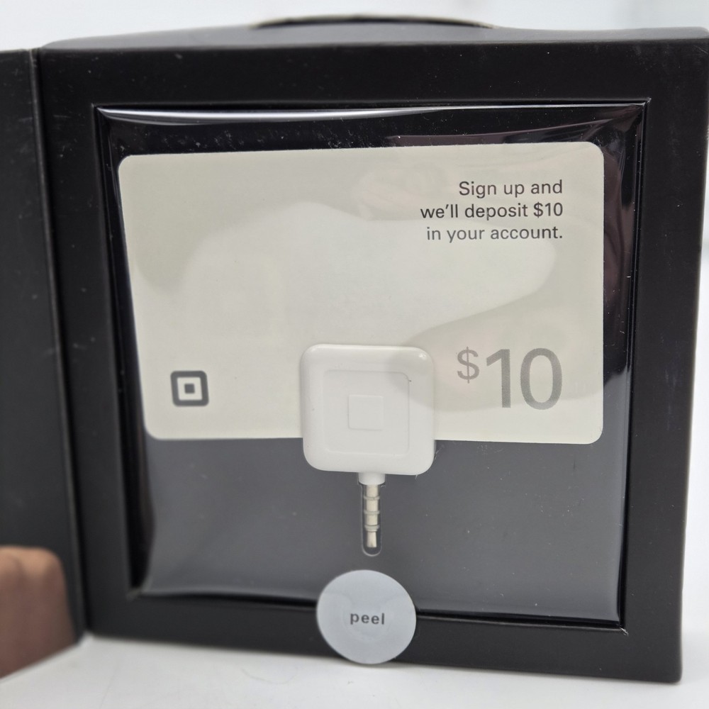 Square Credit Card Reader for iPhone, iPad and Android White