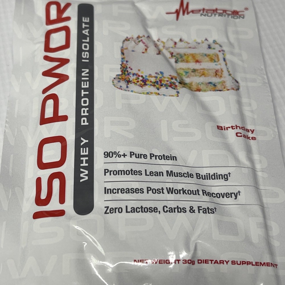 metabolic nutrition ISO Pwdr Whey Protein Isolate