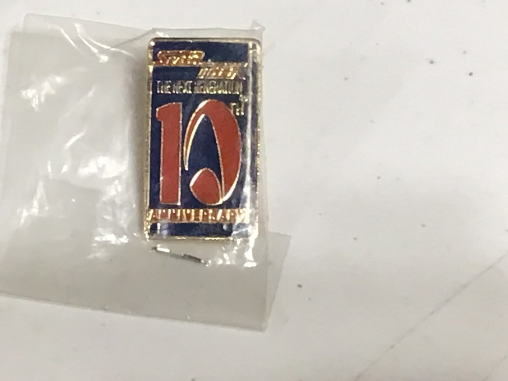 Star Trek The Next Generation 10TH Anniversary Pin