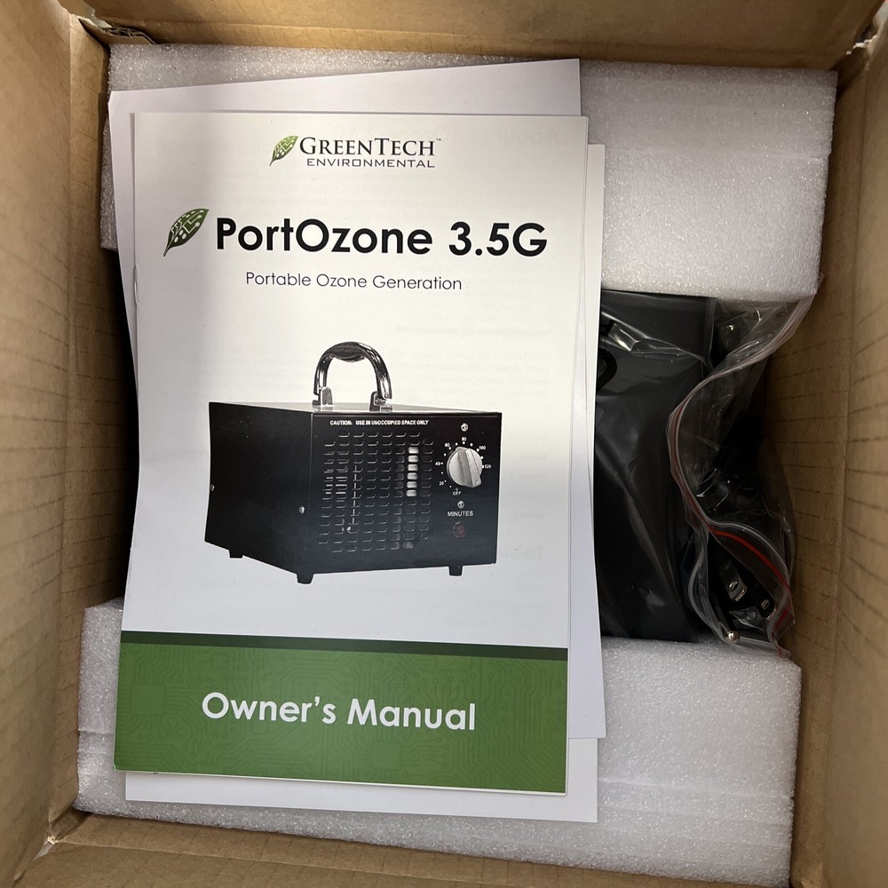PortOzone 3.5G Portable Ozone Generation