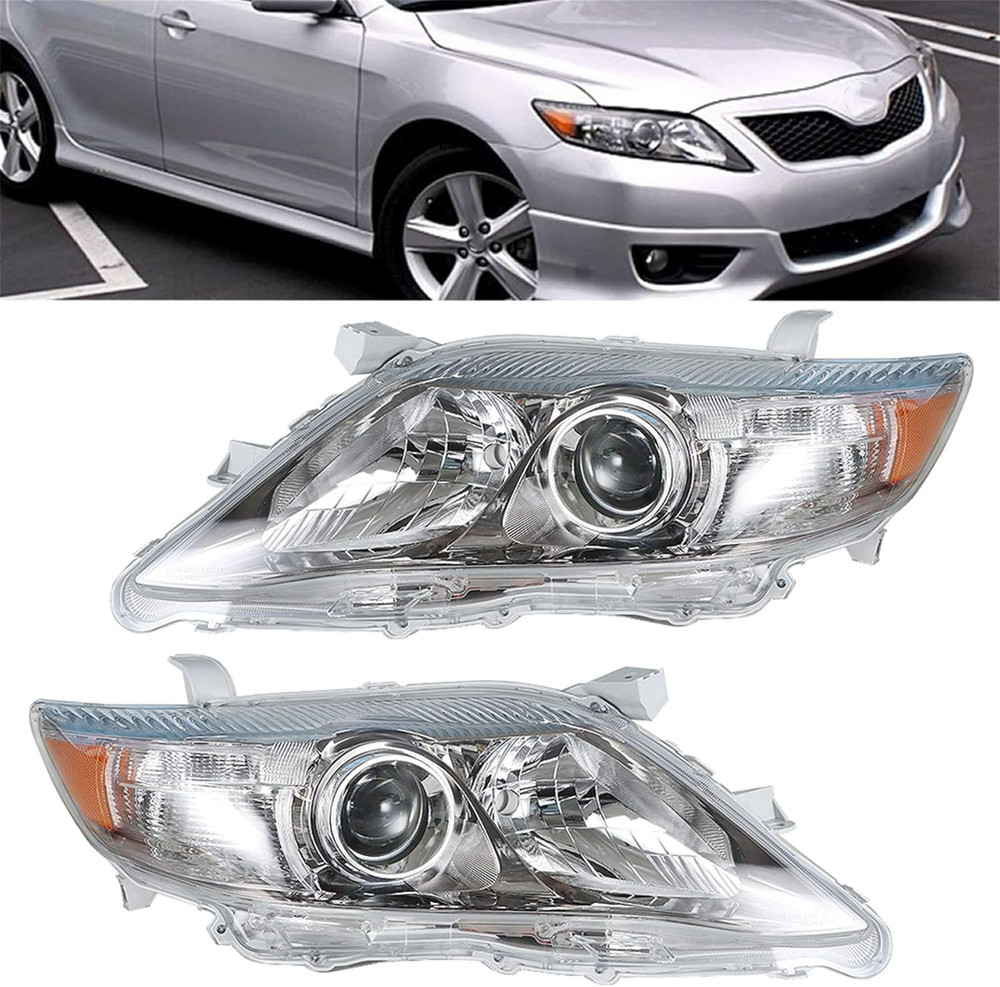 Headlights Front Head Lamps Replacement for Camry SE 2010-2011 Projector Headlig