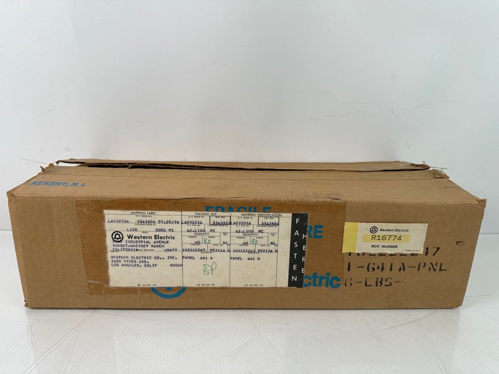 NOS WESTERN ELECTRIC 641A PANEL BELL SYSTEM