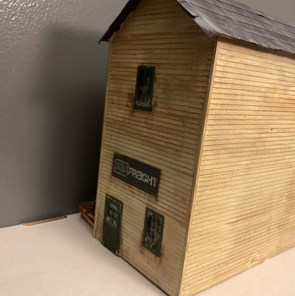 HO Scale KB Freight Structure Kit Laser Cut