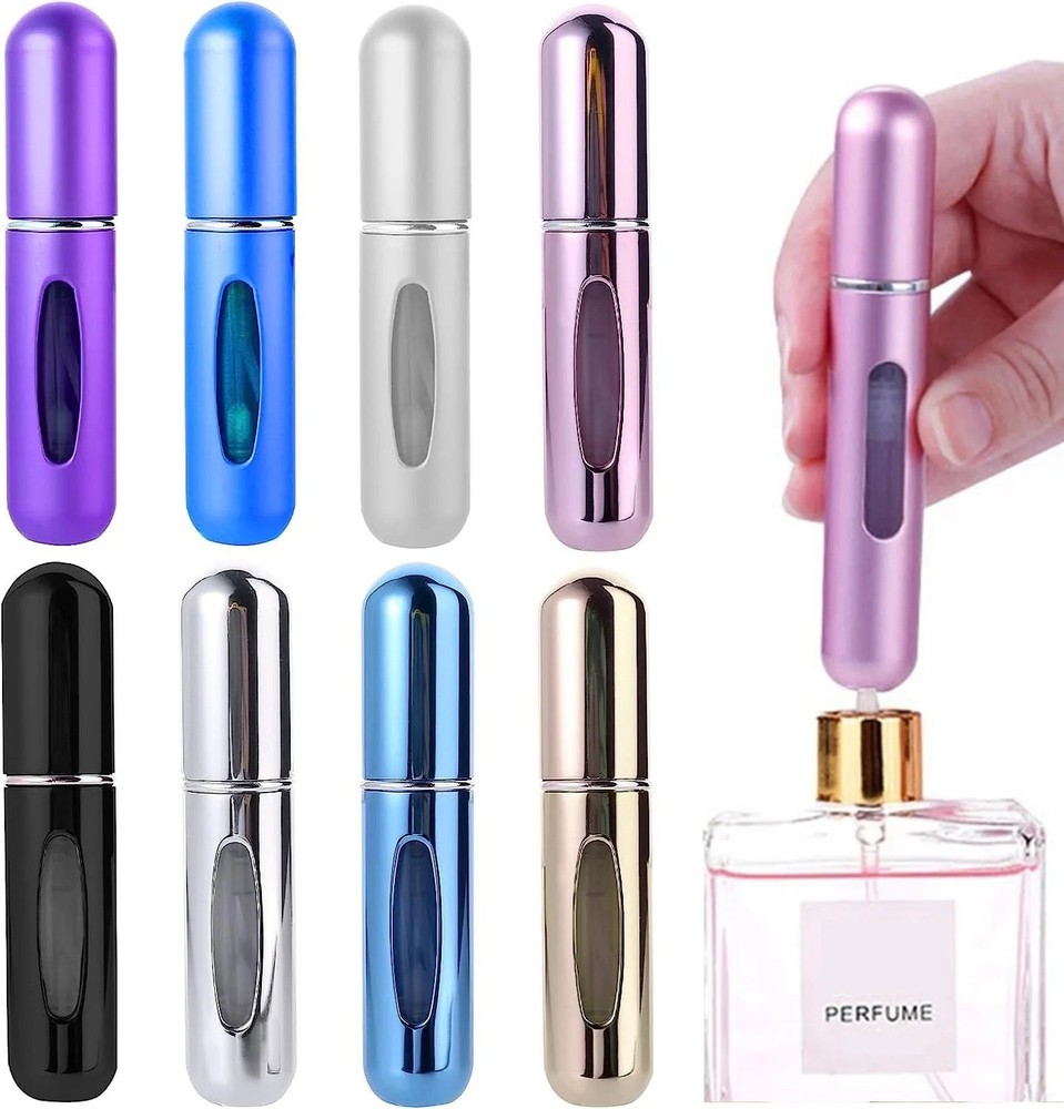 Perfume Atomizer Bottle Travel Portable Mini Refillable Scent Pump Spray 5ML/1pc