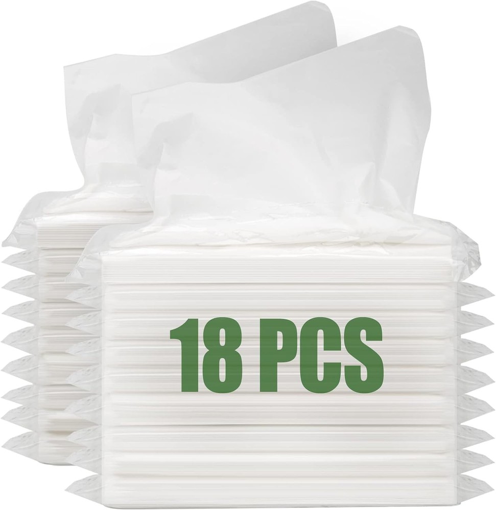 Car Tissue Refills, 18 Pas Car Tissues Auto Visor Tissue Refills for