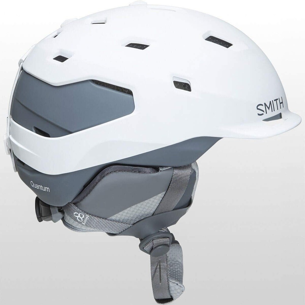 SMITH Quantum MIPS Snow Helmet Matte White / Charcoal Size Small
