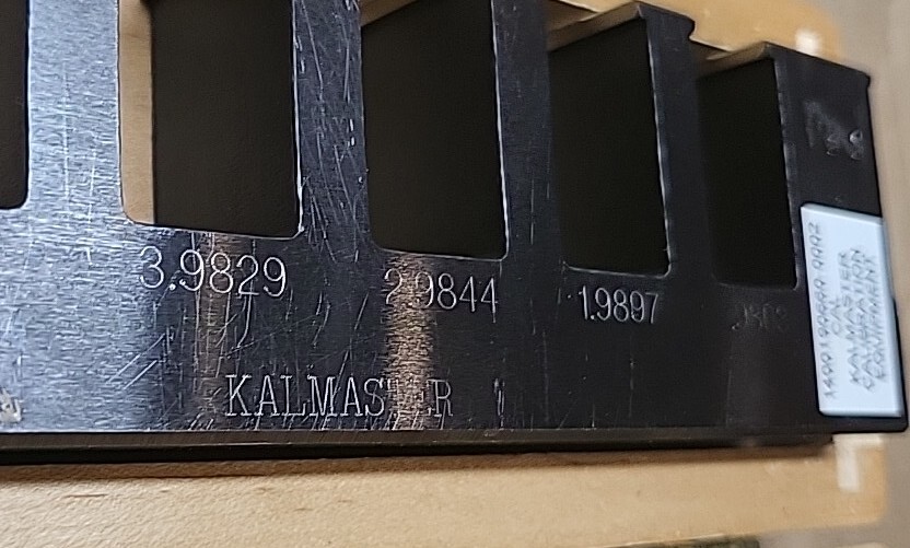 Mikemaster Kalmaster Size Control Co. in case