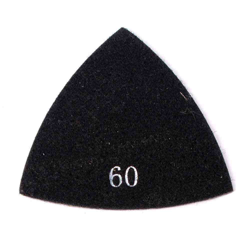 60 Grit Electroplated Diamond Triangular Polishing Pad For Oscillating Tools