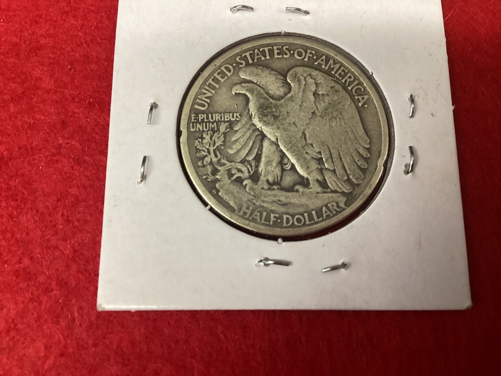 SILVER - 1943 S WALKING SILVER HALF DOLLAR - "NICE COIN"